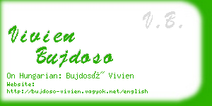 vivien bujdoso business card